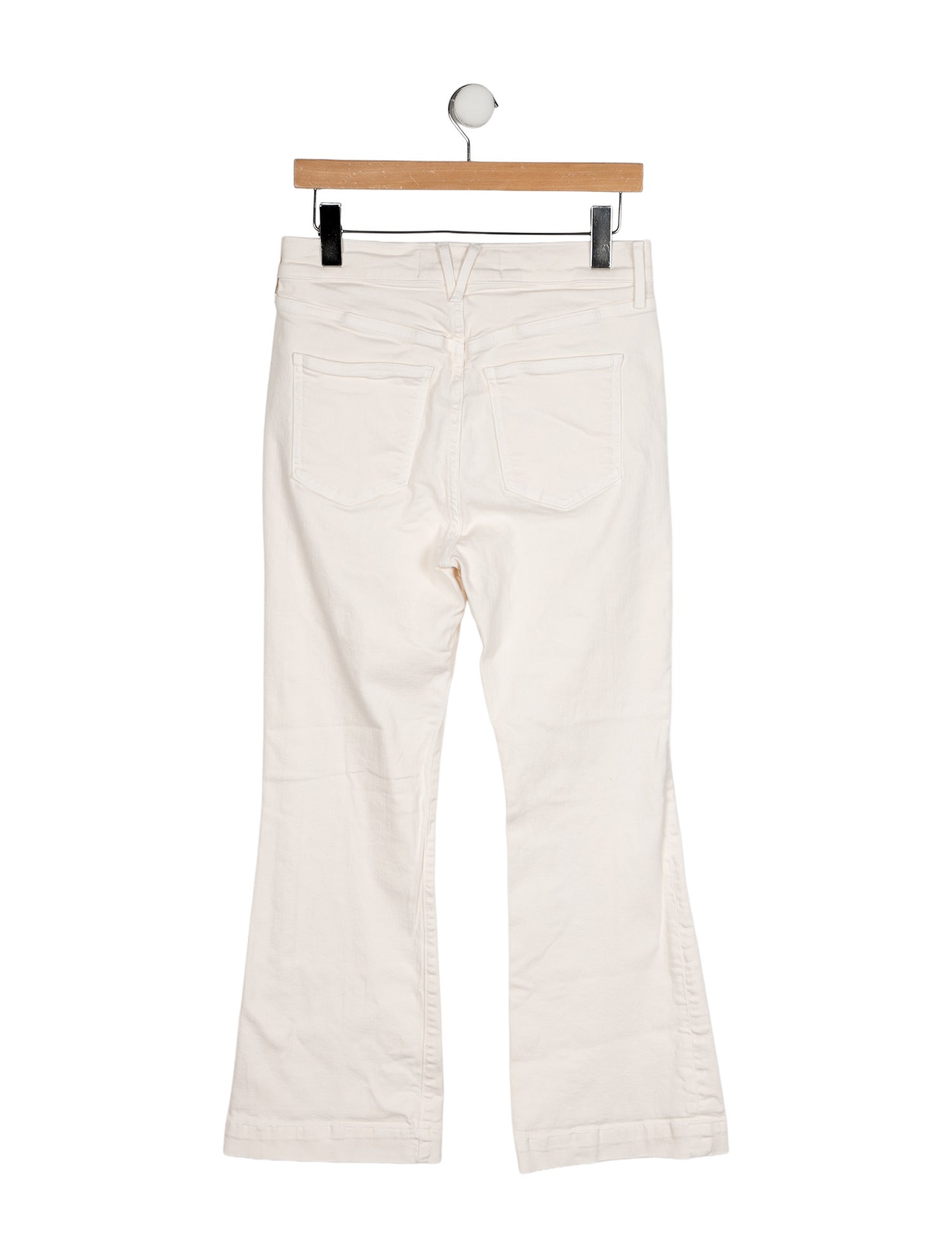 Veronica Beard High-Rise Wide Leg Jeans